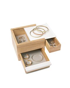 Umbra Stowit Jewellery Box Mini Natural
